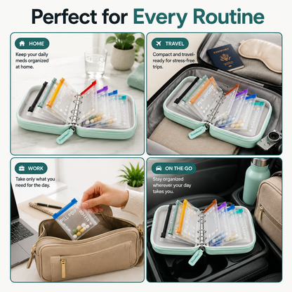 Luvola MediMate™ - Weekly  Pill Organizer