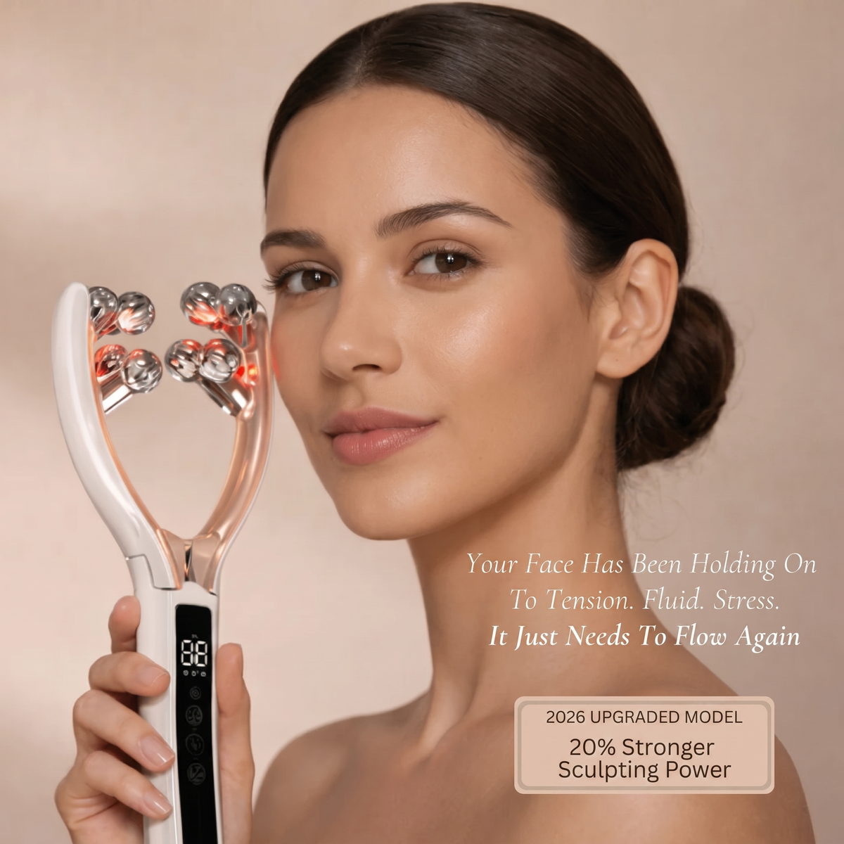 Luvola Viso™ - Lymphatic Drainage Massager